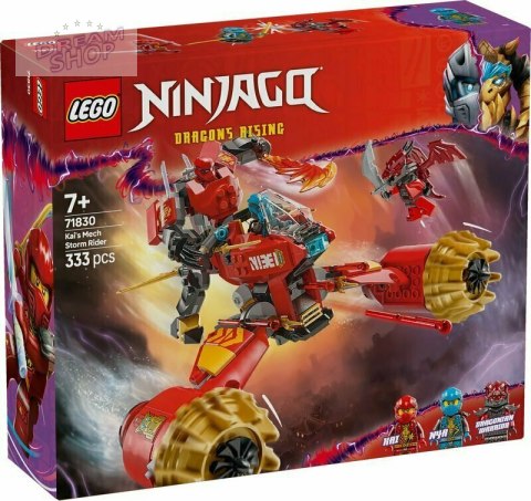 LEGO 71830 NINJAGO Burzowy jeździec-mech Kaia LEGO 71830 NINJAGO Burzowy jeździec-mech Kaia
