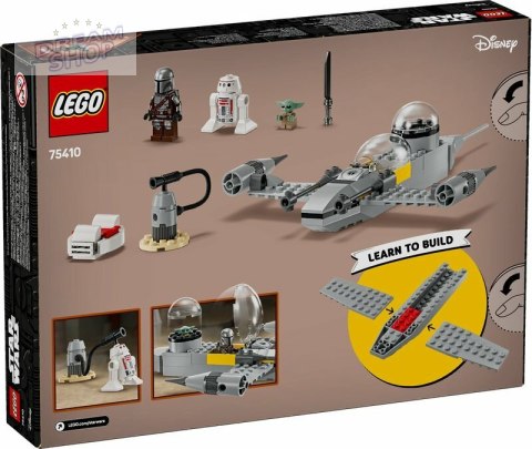 LEGO 75410 STAR WARS Myśliwiec N-1 Mando i Grogu LEGO 75410 STAR WARS Myśliwiec N-1 Mando i Grogu