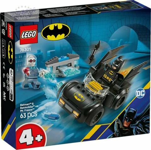 LEGO 76301 SUPER HEROES Batman i Batmobil kontra Mr. Freeze