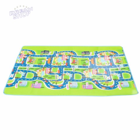 Mata edukacyjna piankowa składana ulica 200 x 160 cm Mata edukacyjna piankowa składana ulica 200 x 160 cm