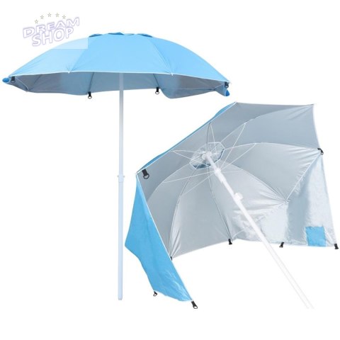 PARASOL PARAWAN PLAŻOWY 2W1 190CM PARASOL PARAWAN PLAŻOWY 2W1 190CM