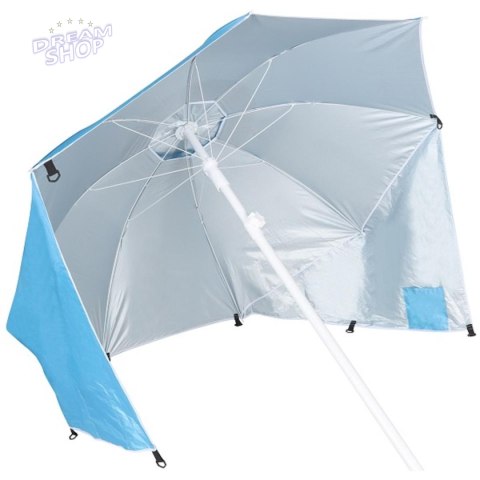 PARASOL PARAWAN PLAŻOWY 2W1 190CM PARASOL PARAWAN PLAŻOWY 2W1 190CM