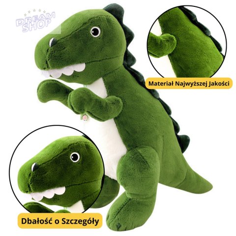 Pluszowa Maskotka Przytulanka Dinozaur Zielony 27cm Pluszowa Maskotka Przytulanka Dinozaur Zielony 27cm