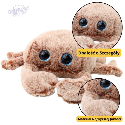 Pluszowa Maskotka Przytulanka Krab Beżowy 26cm Pluszowa Maskotka Przytulanka Krab Beżowy 26cm