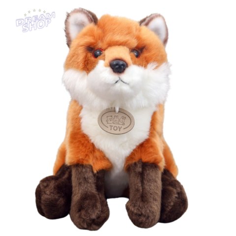 Pluszowa Maskotka Przytulanka Lis Rudo Brązowy 23cm