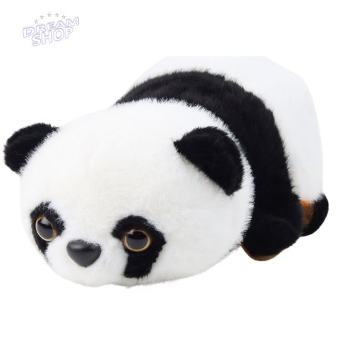 Pluszowa Maskotka Przytulanka Panda Czerwona Klasyczna 2w1 22cm