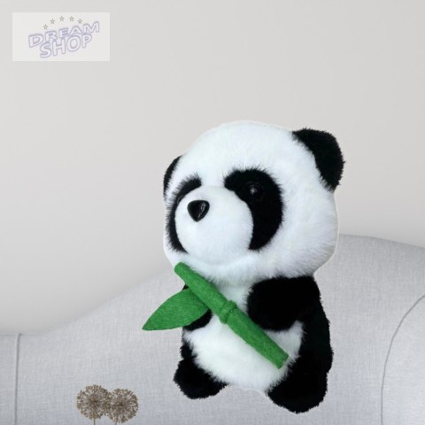 Pluszowa Maskotka Przytulanka Panda Z Bambusem 18cm Pluszowa Maskotka Przytulanka Panda Z Bambusem 18cm