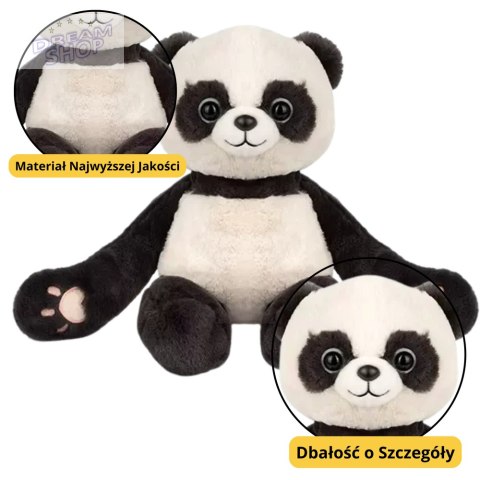 Pluszowa Maskotka Przytulanka Panda Z Magnesami 23cm