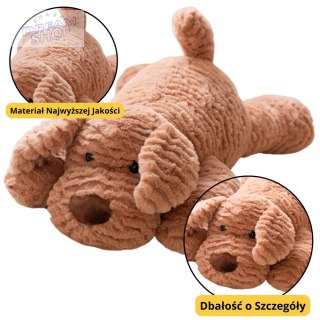 Pluszowa Maskotka Przytulanka Piesek Beżowy 30cm