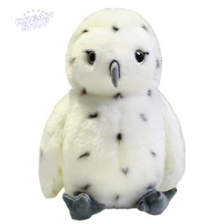 Pluszowa Sowa Ptak Pluszak Maskotka Przytulanka Biała 23cm