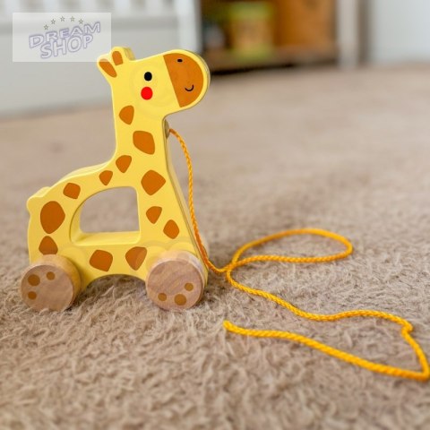 TOOKY TOY Żyrafka do Ciągnięcia Drewniany TOOKY TOY Żyrafka do Ciągnięcia Drewniany