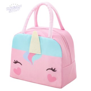 Torba Termiczna Izolacyjna Śniadaniowa Lunch Bag Jednorożec 23cm