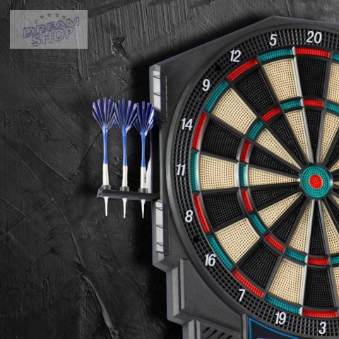 DART ELEKTRONICZNY Z ZASILACZEM I 4 LICZNIKAMI 49CM ENERO PRO DART ELEKTRONICZNY Z ZASILACZEM I 4 LICZNIKAMI 49CM ENERO PRO