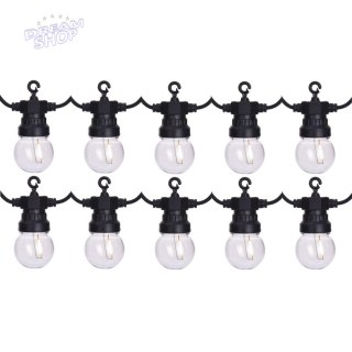 GIRLANDA OGRODOWA PARTY LIGHT 10LED 7,5M