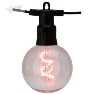 GIRLANDA OGRODOWA PARTY LIGHT 10LED G80 MULTIKOLOR