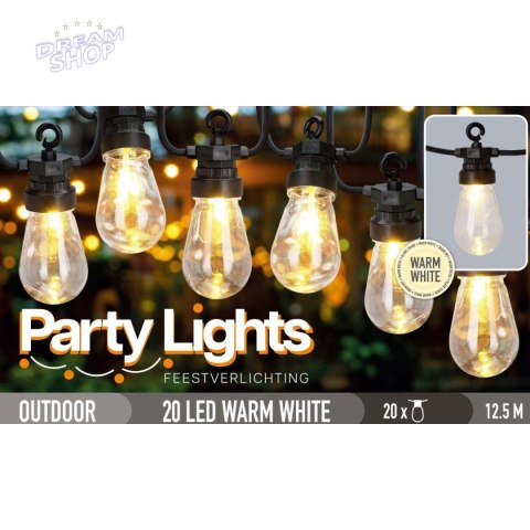 GIRLANDA OGRODOWA PARTY LIGHT 20LED/ 12,5M GIRLANDA OGRODOWA PARTY LIGHT 20LED/ 12,5M