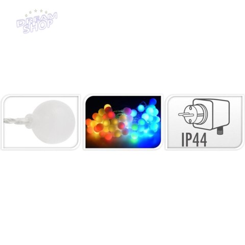 GIRLANDA OGRODOWA PARTY LIGHT 80LED MULTIKOLOR GIRLANDA OGRODOWA PARTY LIGHT 80LED MULTIKOLOR