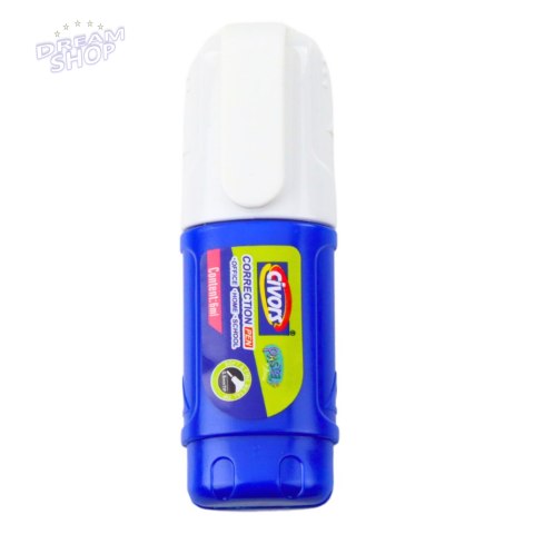 Korektor W Pisaku Szybkoschnący Szkolny Biurowy 6ml Korektor W Pisaku Szybkoschnący Szkolny Biurowy 6ml
