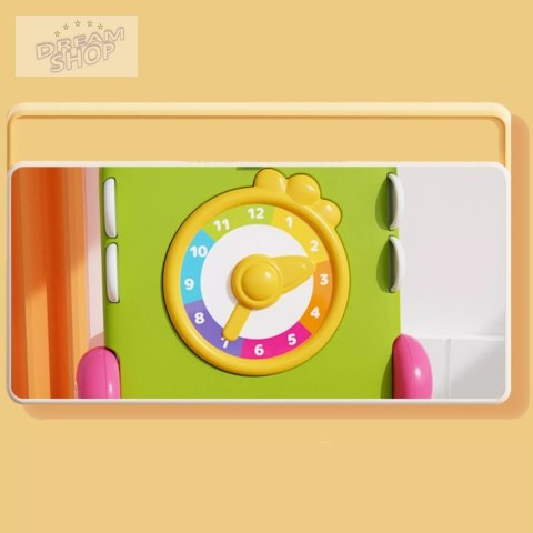 Kostka edukacyjna sorter pianinko sensoryczna labirynt zegar krokodyl MS007 Kostka edukacyjna sorter pianinko sensoryczna labirynt zegar krokodyl MS007