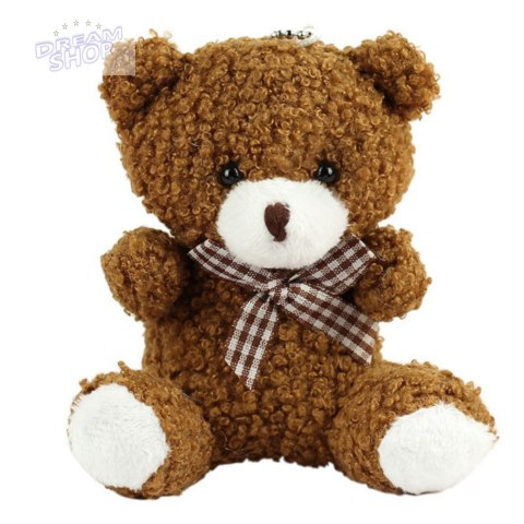 Miś Pluszowy Brelok Zawieszka Ozdoba Brązowy 8cm Miś Pluszowy Brelok Zawieszka Ozdoba Brązowy 8cm