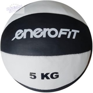 PIŁKA LEKARSKA 5KG SKÓRA SYNTETYCZNA ENERO FIT