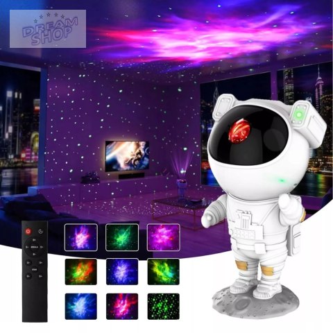 Projektor gwiazd lampka rzutnik nieba astronauta pilot A2780 Projektor gwiazd lampka rzutnik nieba astronauta pilot A2780