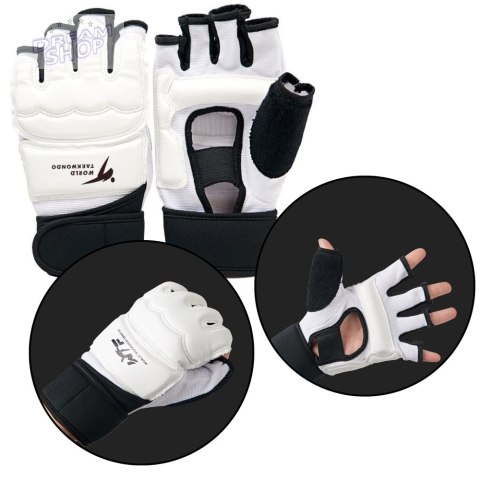 Rękawiczki Sportowe Do Takewondo Etui Białe Rozmiar XS Rękawiczki Sportowe Do Takewondo Etui Białe Rozmiar XS
