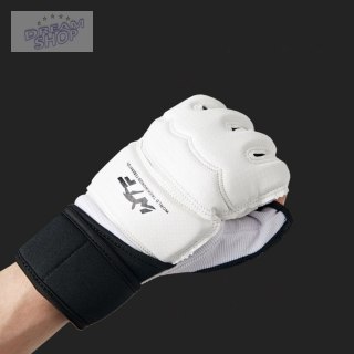 Rękawiczki Sportowe Do Takewondo Etui Białe Rozmiar XS