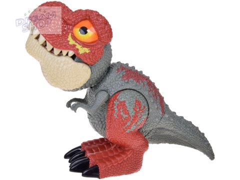 Ruchomy DINOZAUR Tyranozaur Rex Dźwięk + światło CZERWONY ZA5589 Ruchomy DINOZAUR Tyranozaur Rex Dźwięk + światło CZERWONY ZA5589
