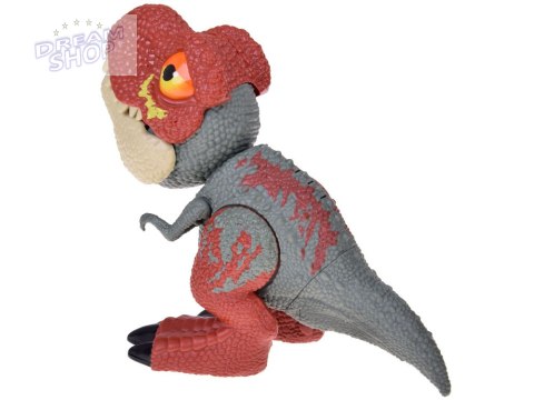 Ruchomy DINOZAUR Tyranozaur Rex Dźwięk + światło CZERWONY ZA5589 Ruchomy DINOZAUR Tyranozaur Rex Dźwięk + światło CZERWONY ZA5589