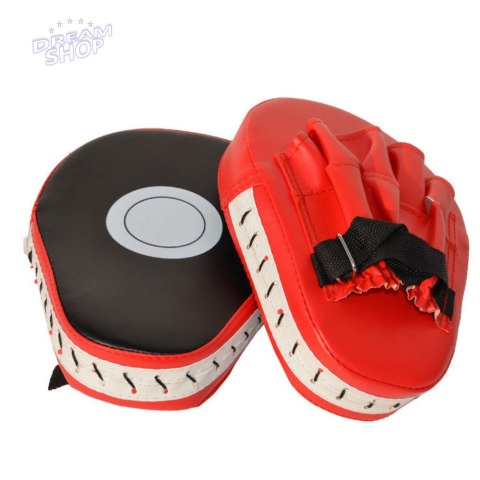 Tarcza Treningowa Rękawica Pad Kick Boxing Łapa Trenera Czerwona Tarcza Treningowa Rękawica Pad Kick Boxing Łapa Trenera Czerwona