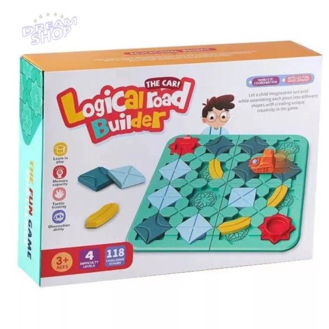 Układanka tor budowanie drogi trasy labirynt gra logiczna edukacyjna BS779 Układanka tor budowanie drogi trasy labirynt gra logiczna edukacyjna BS779