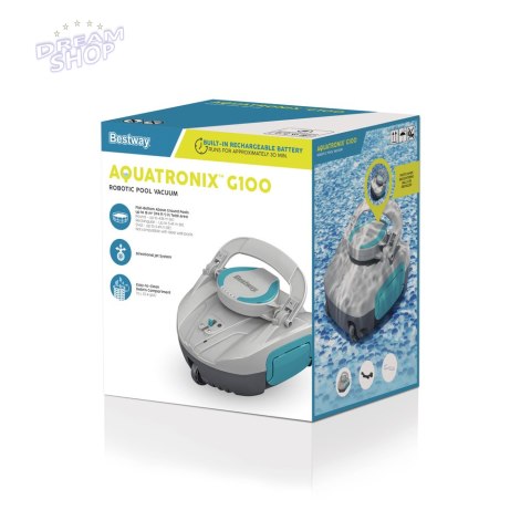 Automatyczny Odkurzacz Basenowy Bezprzewodowy G100 Bestway 58864 Automatyczny Odkurzacz Basenowy Bezprzewodowy G100 Bestway 58864