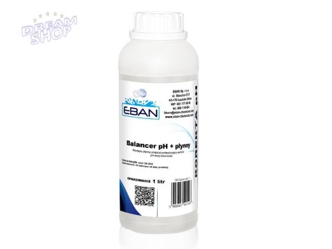Balancer PH plus + płyn do podwyższania pH wody w basenie 1L BA0573
