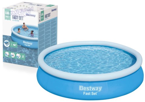 Basen Ogrodowy Rozporowy 366 x 76 cm Bestway 57273 Basen Ogrodowy Rozporowy 366 x 76 cm Bestway 57273