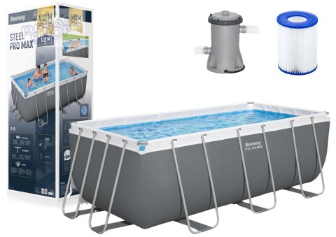 Basen Stelażowy 412 x 201 x 122 cm Bestway 56456 Basen Stelażowy 412 x 201 x 122 cm Bestway 56456