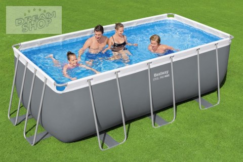 Basen Stelażowy 412 x 201 x 122 cm Bestway 56456 Basen Stelażowy 412 x 201 x 122 cm Bestway 56456