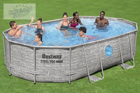 Basen Stelażowy 427 x 250 x 100 cm Bestway 56946 Basen Stelażowy 427 x 250 x 100 cm Bestway 56946