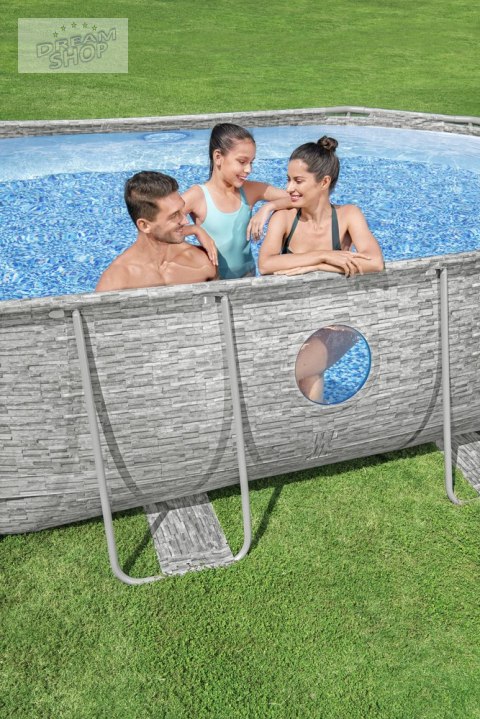 Basen Stelażowy 427 x 250 x 100 cm Bestway 56946 Basen Stelażowy 427 x 250 x 100 cm Bestway 56946