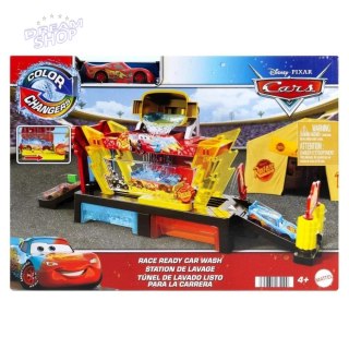 Cars. Myjnia samochodowa + autko ze zmianą koloru