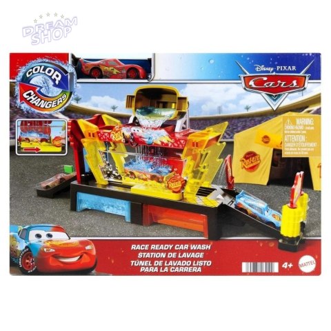 Cars. Myjnia samochodowa + autko ze zmianą koloru Cars. Myjnia samochodowa + autko ze zmianą koloru