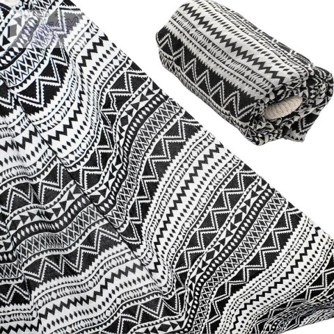 HAMAK OGRODOWY 1 OSOBOWY 200x100CM ETNO Z POKROWCEM 1063980 HAMAK OGRODOWY 1 OSOBOWY 200x100CM ETNO Z POKROWCEM 1063980