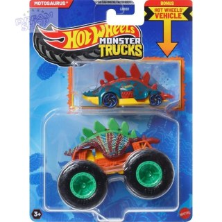 Hot Wheels Monster Trucks Pojazd 1:64 + auto JCG40