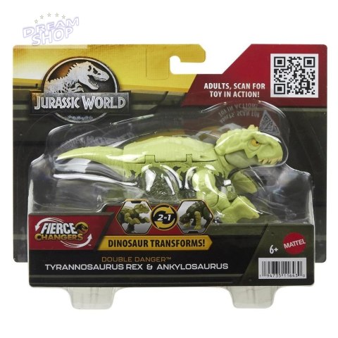 Jurassic World Fierce Changers Dinozaur 2w1 HLP08