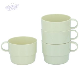 KUBEK TURYSTYCZNY 225ML 4 SZT CAMP ACTIVE PISTACJA