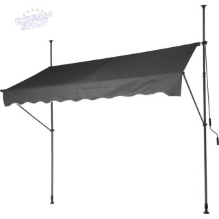 MARKIZA OGRODOWA NA TARAS BALKON REGULOWANA 250X120CM