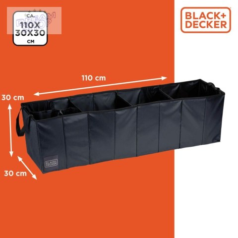 ORGANIZER SCHOWEK 4 KOMORY SKŁADANY 110X30X30cm BLACK + DECKER ORGANIZER SCHOWEK 4 KOMORY SKŁADANY 110X30X30cm BLACK + DECKER