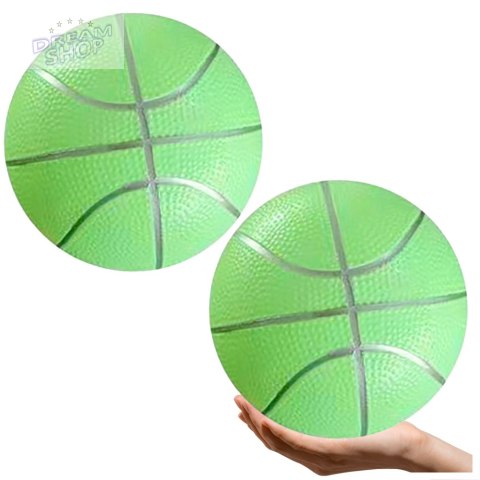 Piłka Plażowa Gumowa Pastelowa Lekka Zielona 20cm