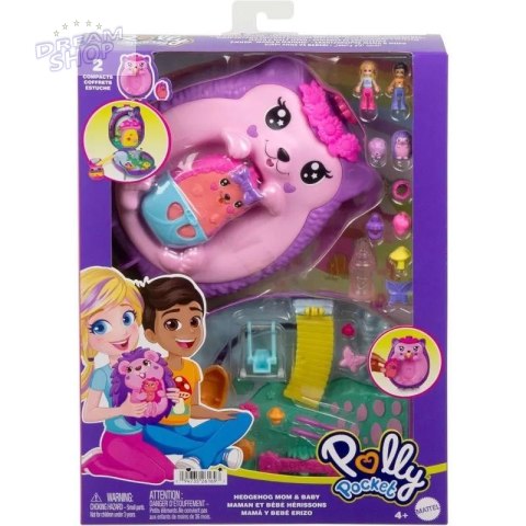 Polly Pocket Rodzina Jeżyków Kompaktowa Torebka Polly Pocket Rodzina Jeżyków Kompaktowa Torebka