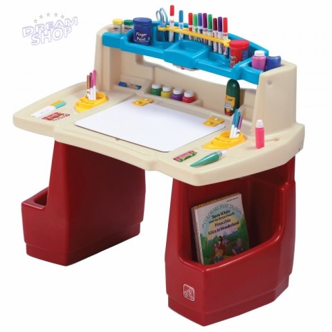 Step2 Biurko z Krzesełkiem Kącik plastyczny edukacyjny Delux Step2 Biurko z Krzesełkiem Kącik plastyczny edukacyjny Delux